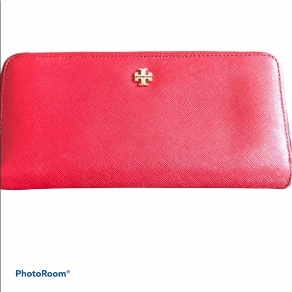 Tory Burch Handbags - Tori Burch Red Passport Wallet